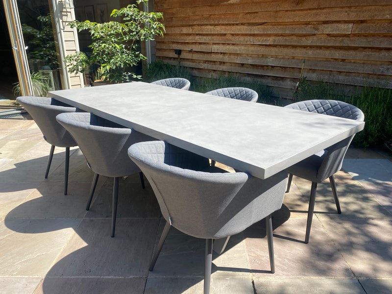 Atlas Polished Concrete Dining Table